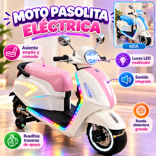 Moto Pasolita Eléctrica Grande