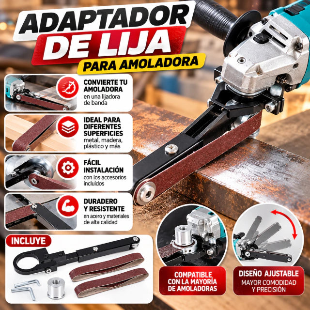 Adaptador Lijadora de Banda