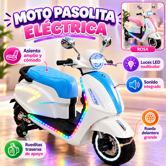 Moto Pasolita Eléctrica Grande
